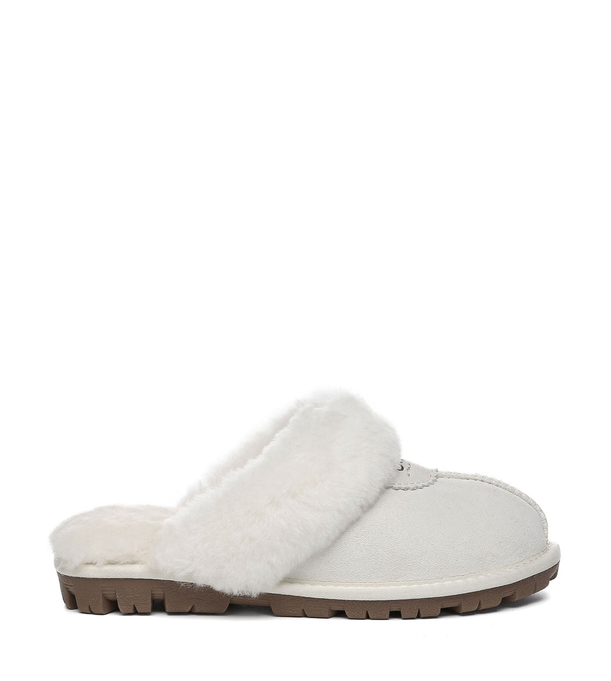 Australian Shepherd UGG Waffle Slipper - Off White