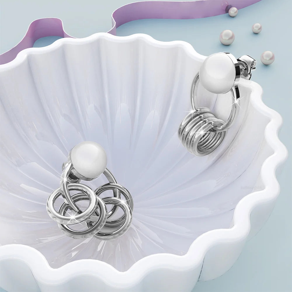 Boxed Capture of Beauty Bangle and Earrings Set