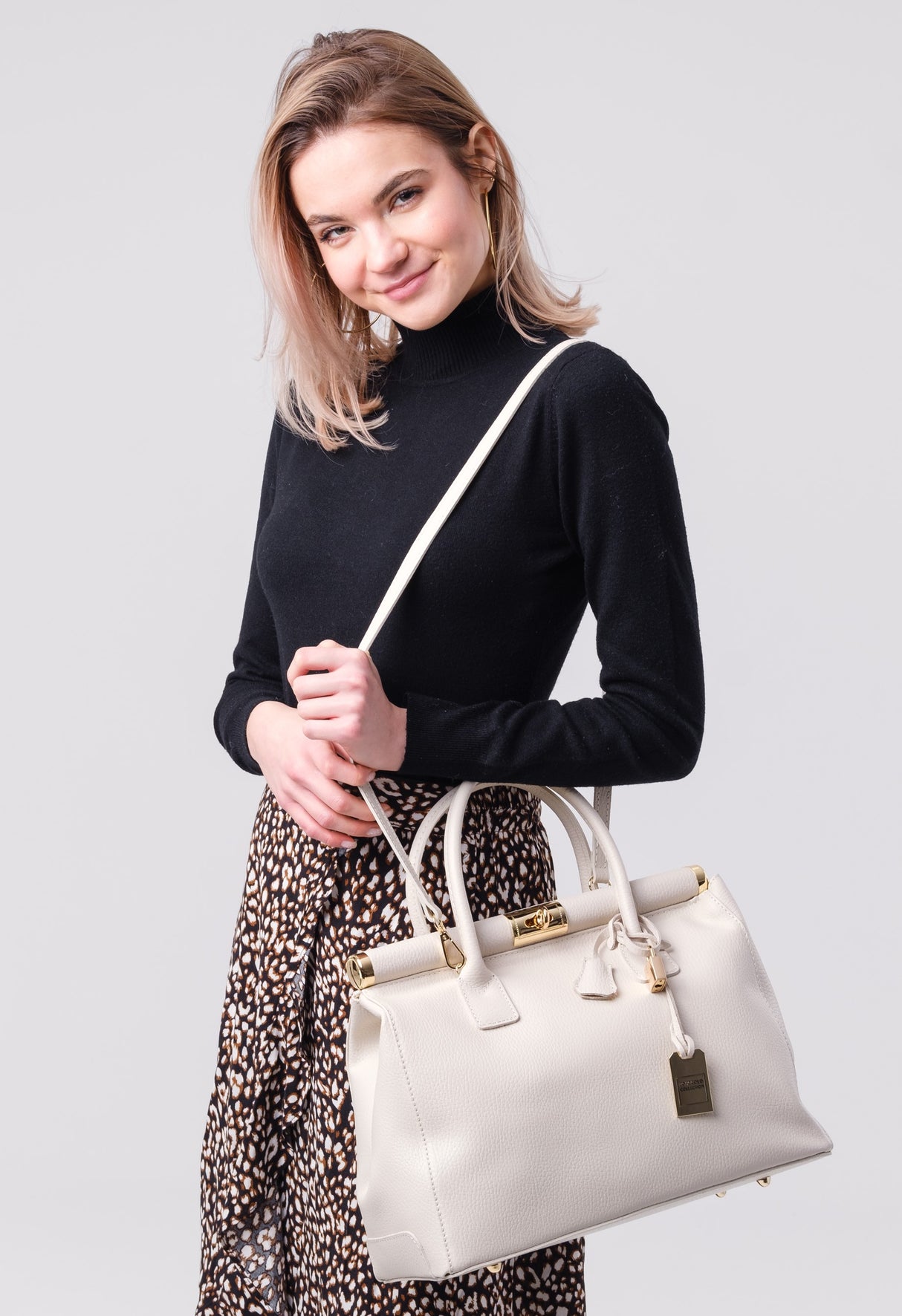 Bosccolo Shoulder Bag - Beige