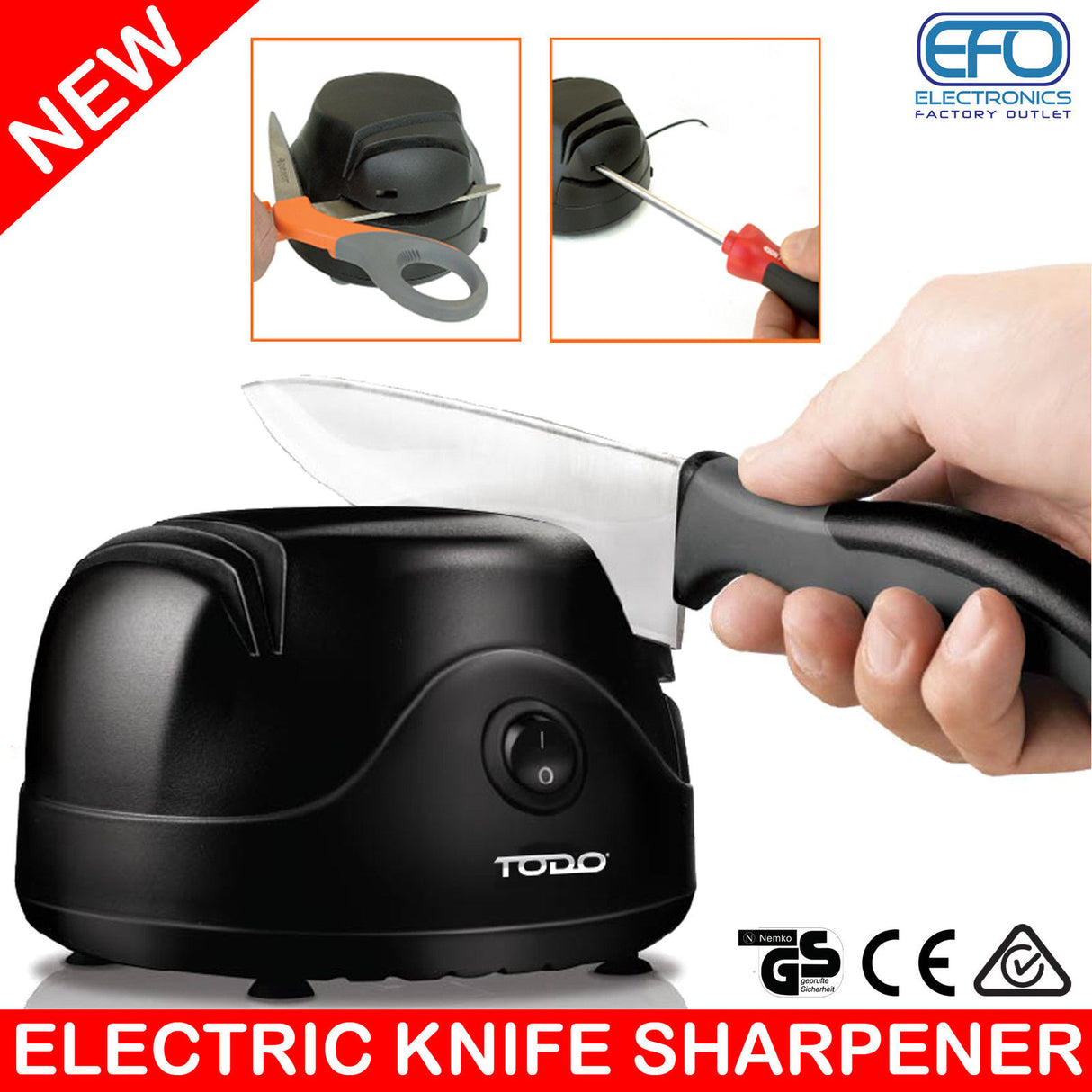 TODO Knife Sharpener Powerful Multi Function Sharpener Tool Scissors Screwdriver