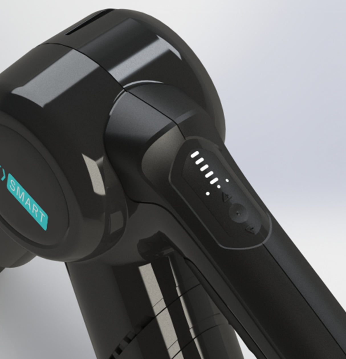 Fitsmart PRO Black Vibration Therapy Massage Device