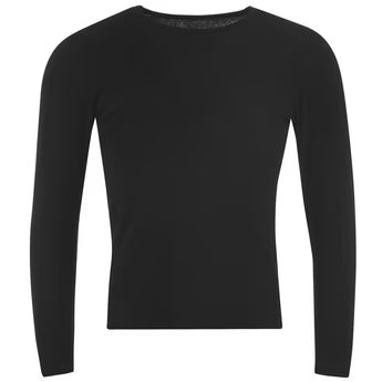 Lonsdale Men's Long Sleeve T-Shirt - Black