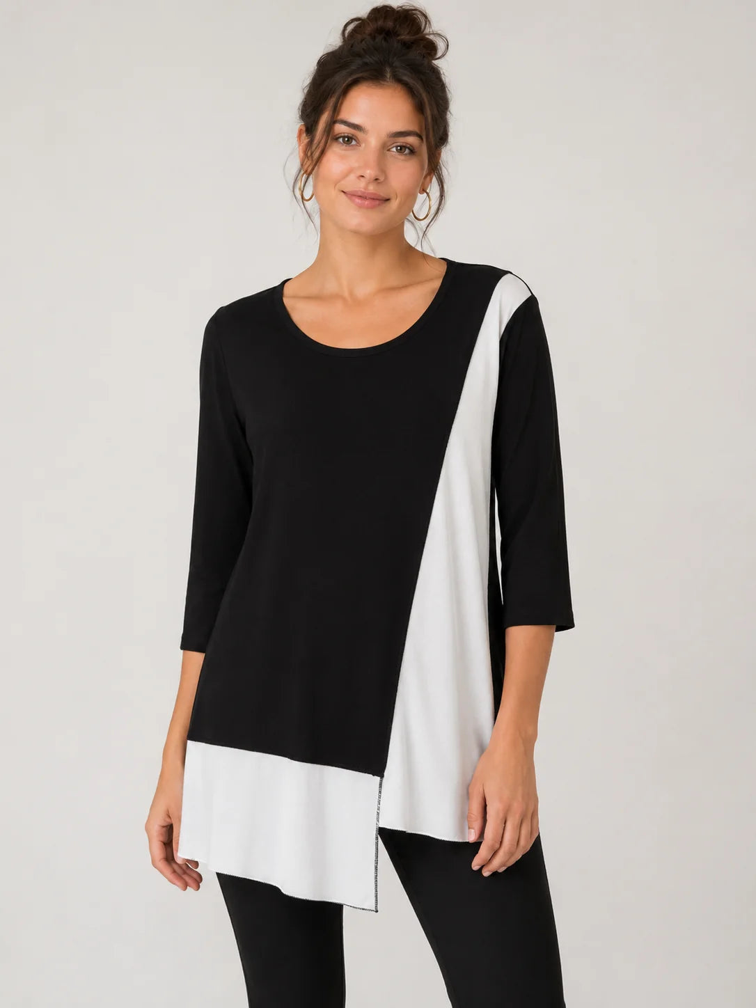 Worship Women's Colour Block Tunic - White