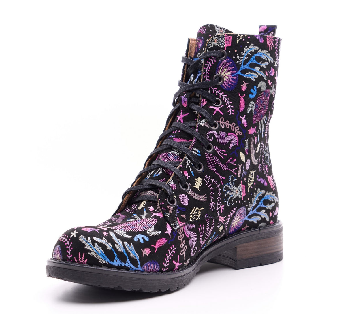 Bosccolo Womens Boots - Sealife Purple