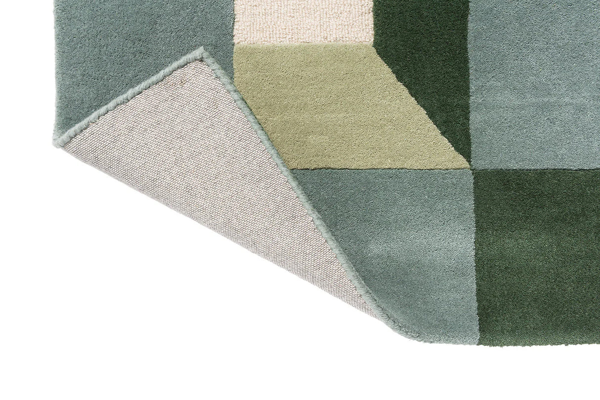 Harlequin Blocks Fern 141907 Rug