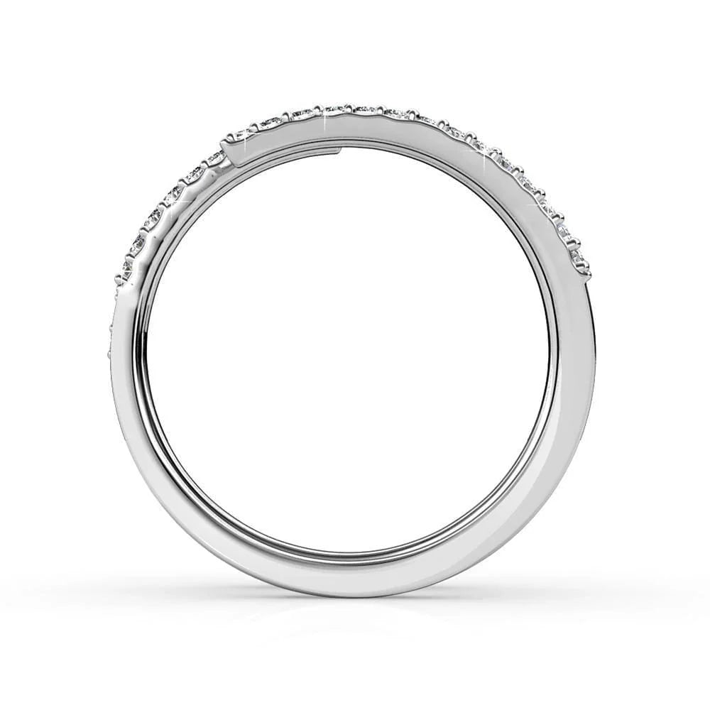 Krystal Couture Twirler Ring Embellished with SWAROVSKI Crystals