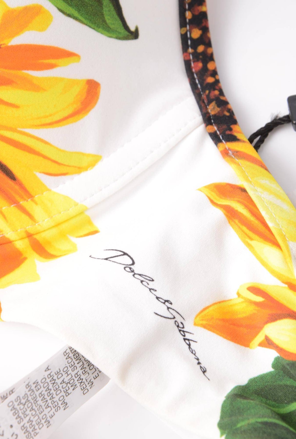 Dolce & Gabbana Women Sunflowers Bikini