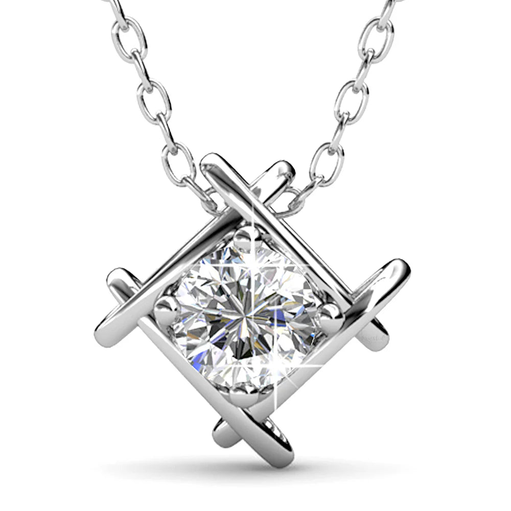 Krystal Couture Majestic Beauty Necklace Embellished with SWAROVSKI Crystals