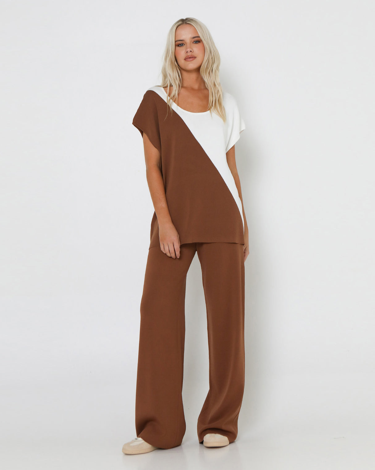 Lost In Lunar Women's Norah Knit Pants - Hazelnut