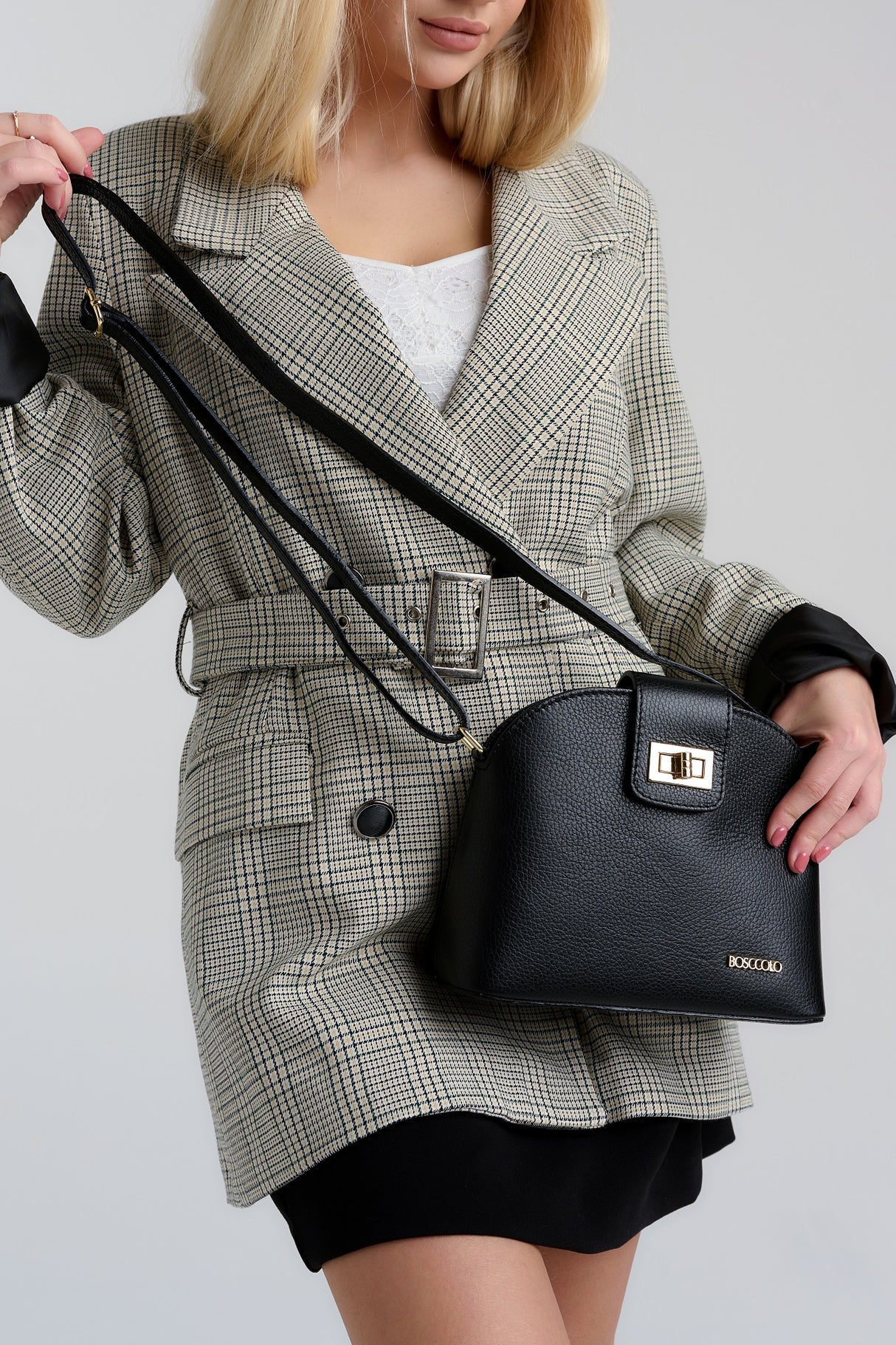 Bosccolo Shoulder Bag In Black