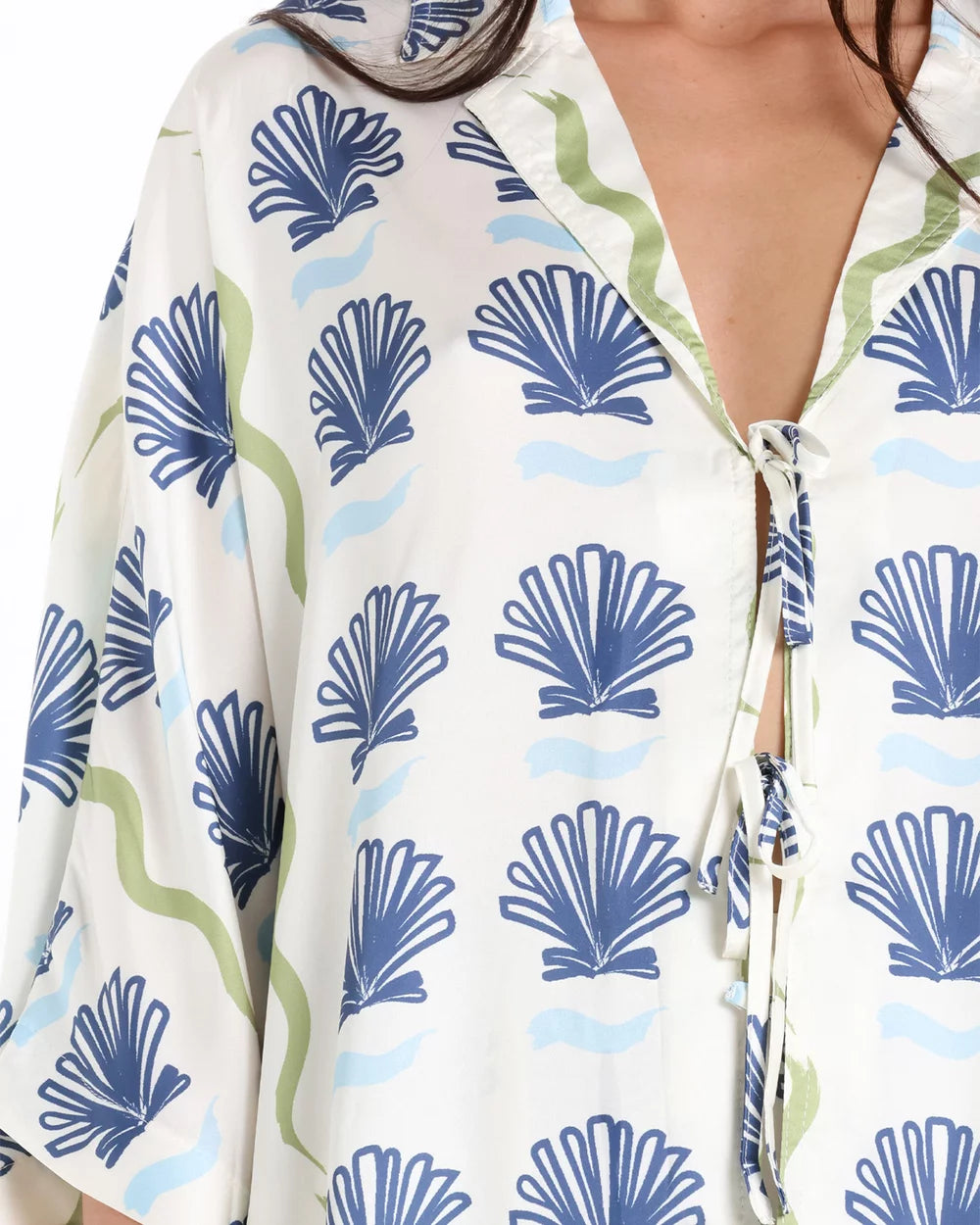 Lost In Lunar Anya Shirt - Amalfi Print
