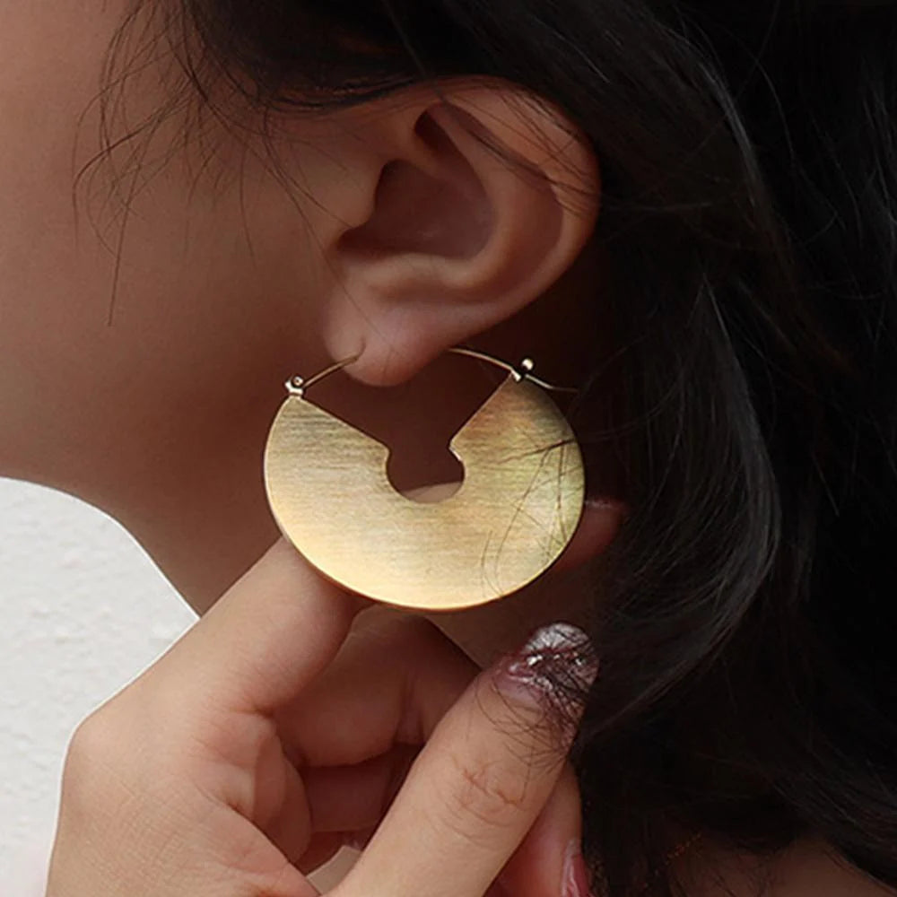 Bullion Gold Grande Gold Hoop Earrings