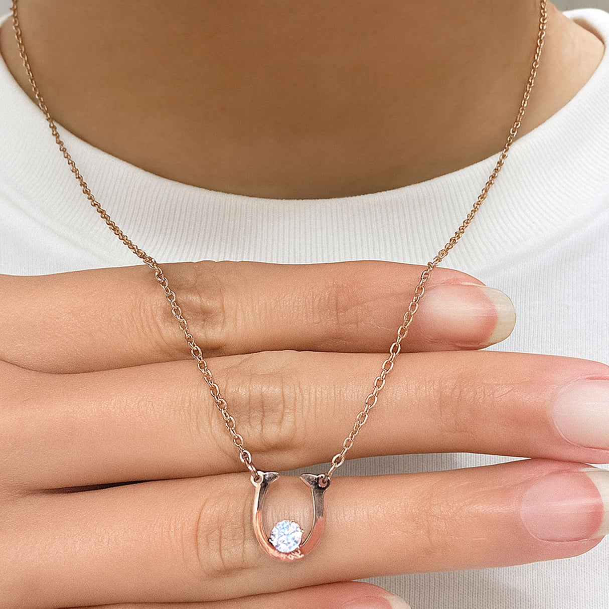 Bullion Gold Love In Motion Necklace