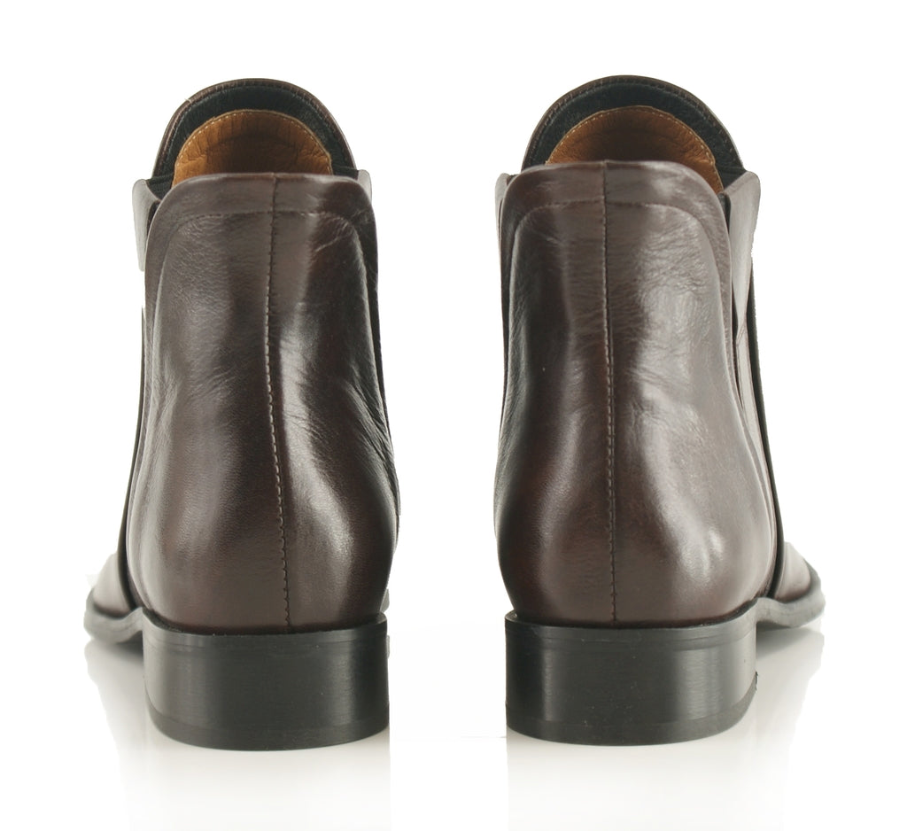 Bosccolo Womens Ankle Boots - Brown