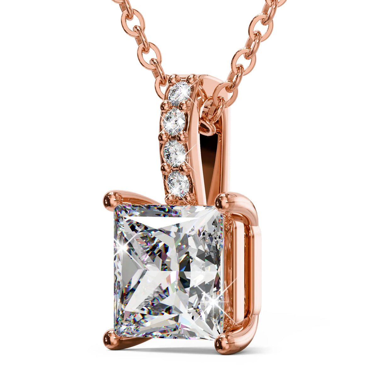 Krystal Couture The Last Chance Necklace Embellished with Swarovski Crystals
