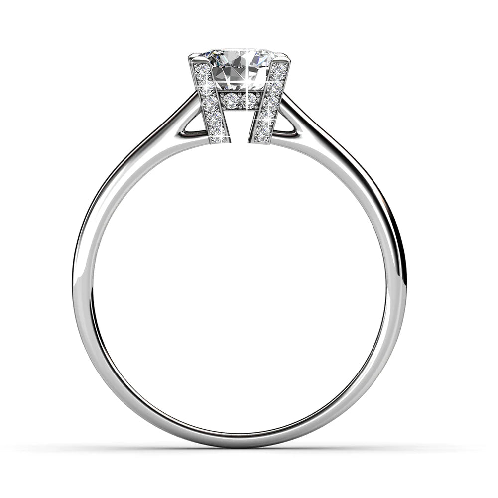 Krystal Couture Lolitha Ring Embellished with Swarovski Crystals