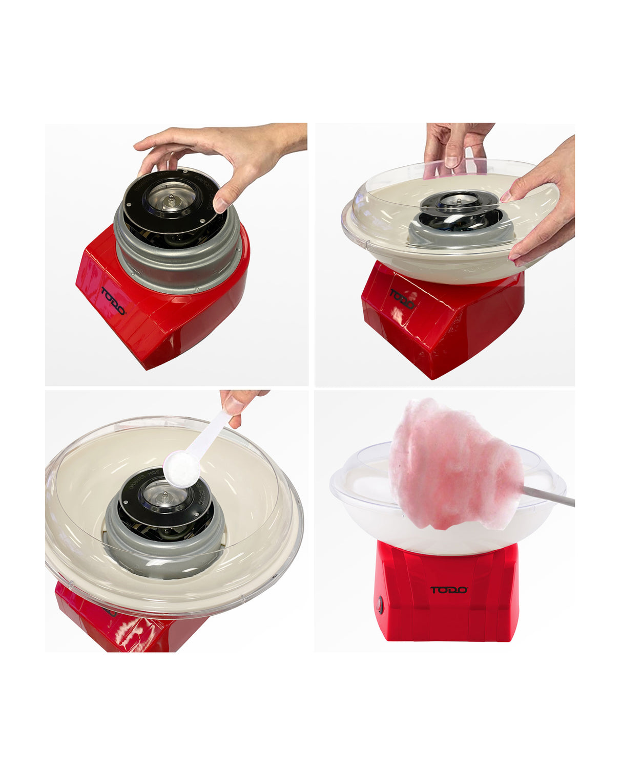 TODO Cotton Candy Machine Electric Fairy Floss Maker Sugar Kids Snack