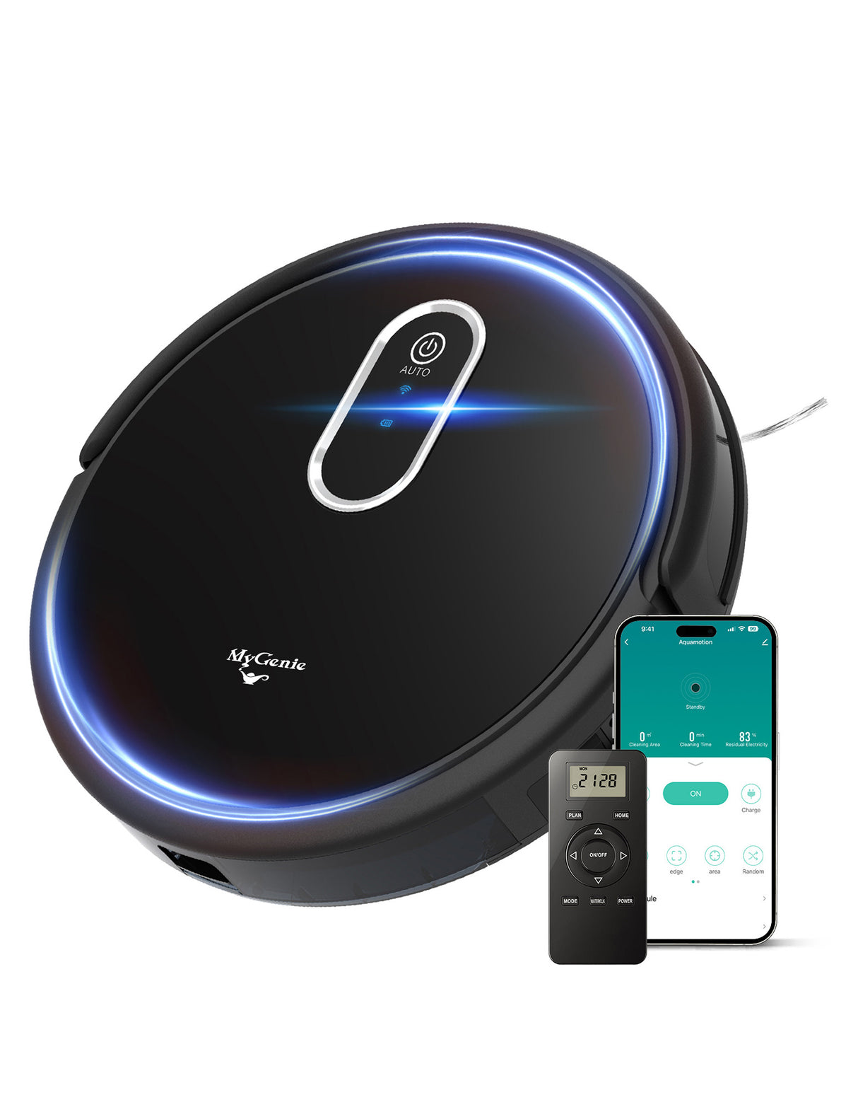 MyGenie Hydraclean Robotic Vacuum and Mop
