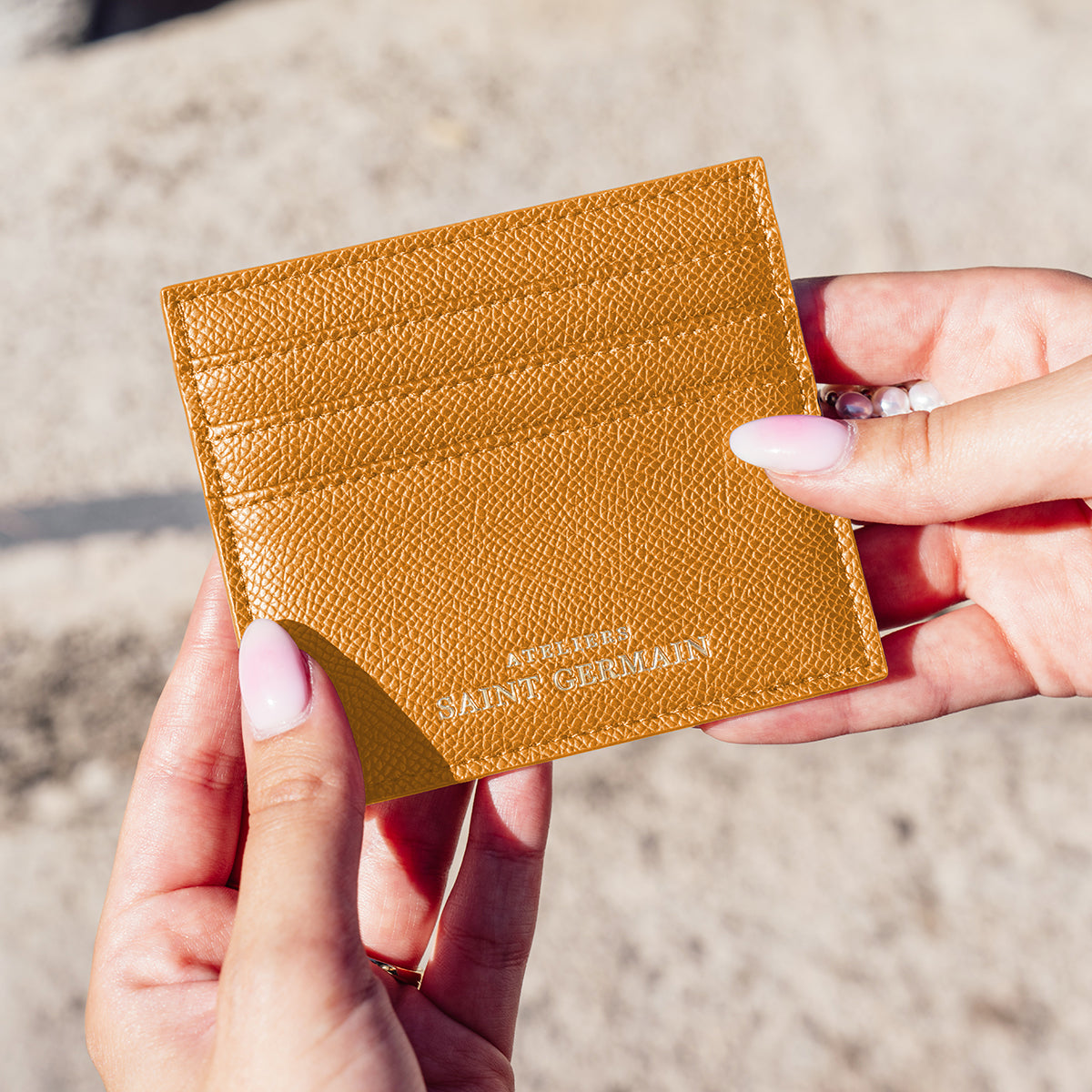 SAINT GERMAIN - Card Holder - BROWN