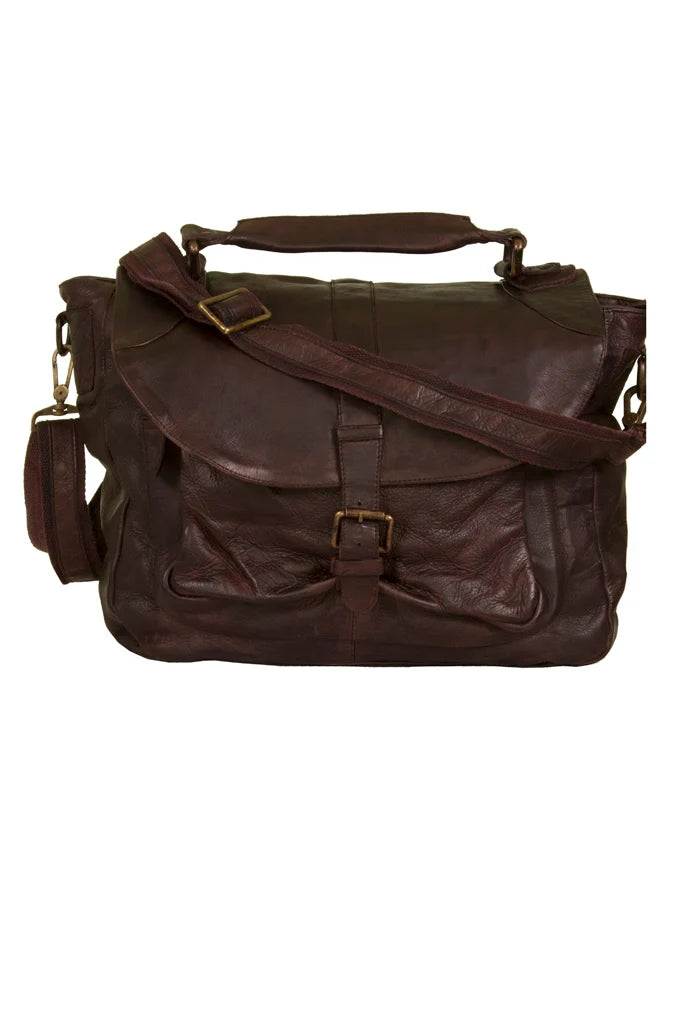 Mens Brown Leather Bag