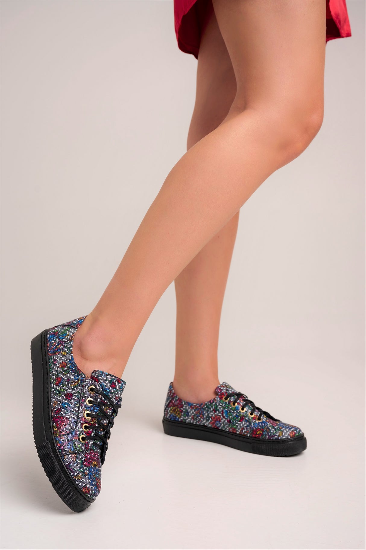 Bosccolo Womens Sneakers - Blue Multicolor