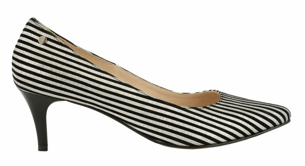 Bosccolo Womens High Heels - Silver/Black