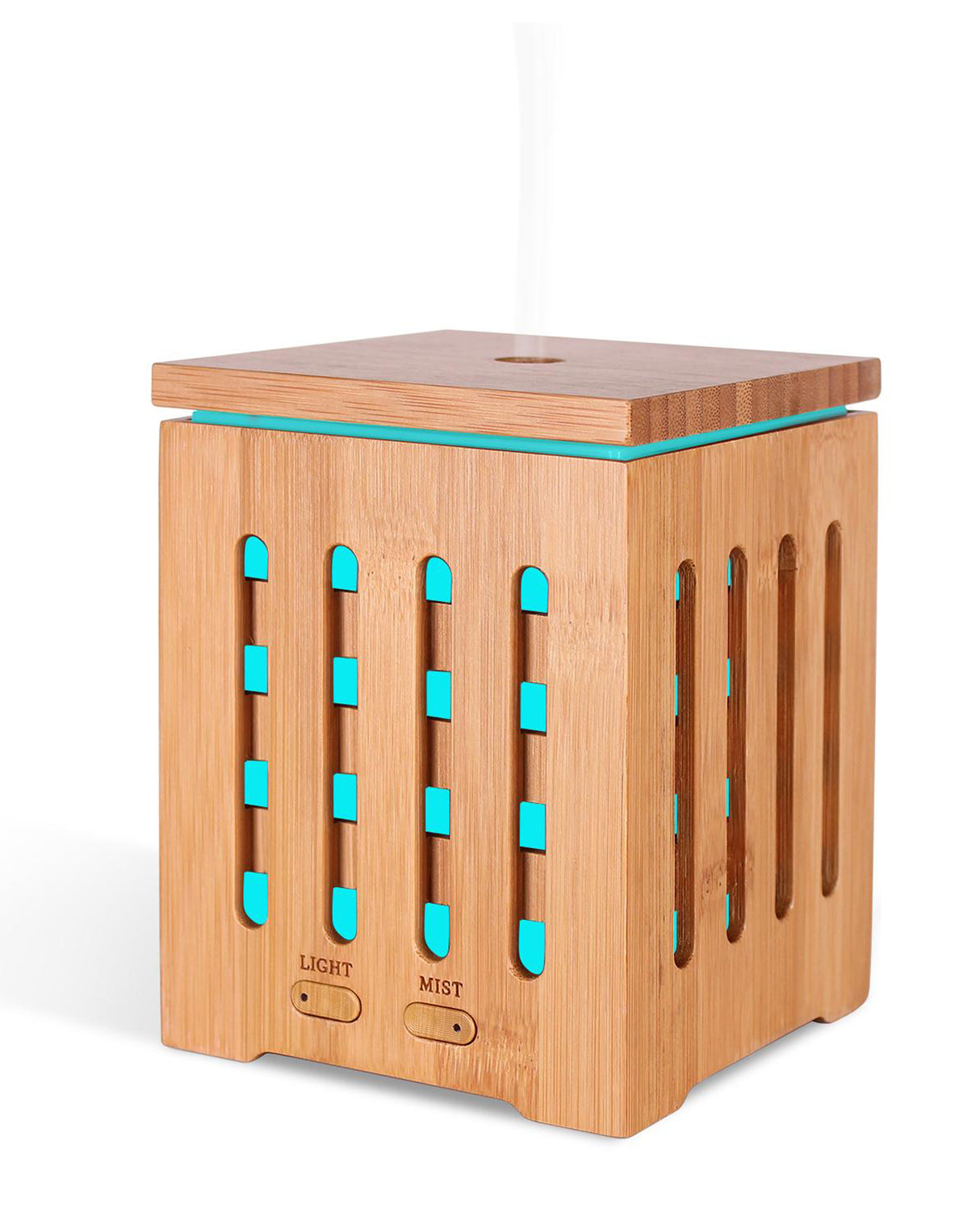TODO 200Ml Humidifier Aromatherapy Diffuser Ultrasonic 7 Colour Led - Bamboo