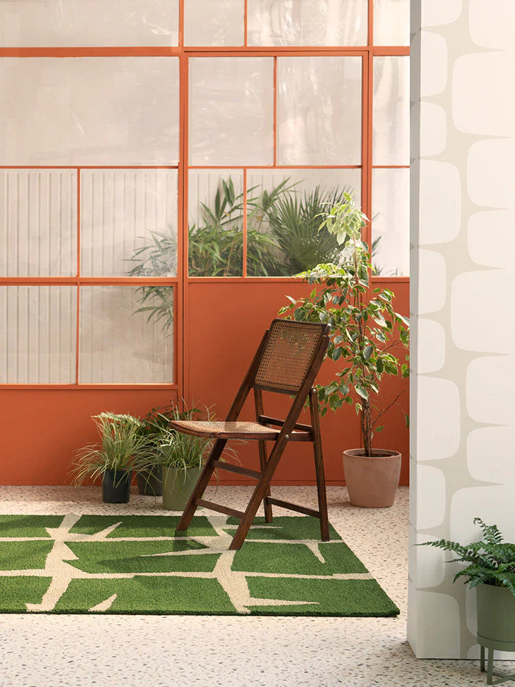 Scion Moqui Green 426507 Outdoor Rug