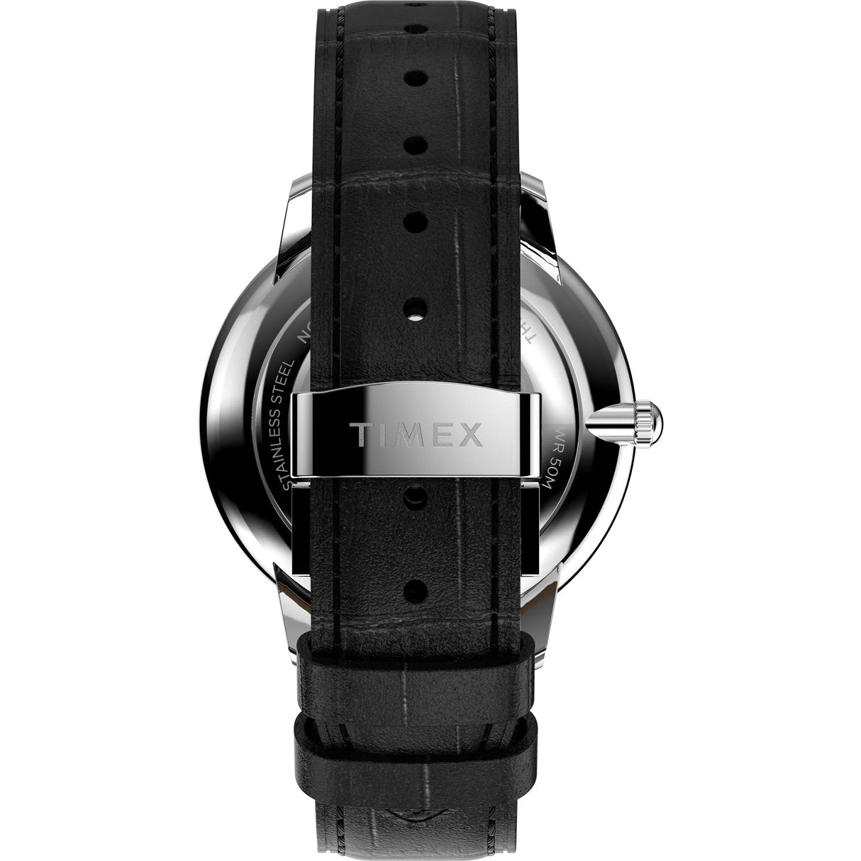 Timex Waterbury Metropolitan Sub-Second 39Mm Leather Strap Watch