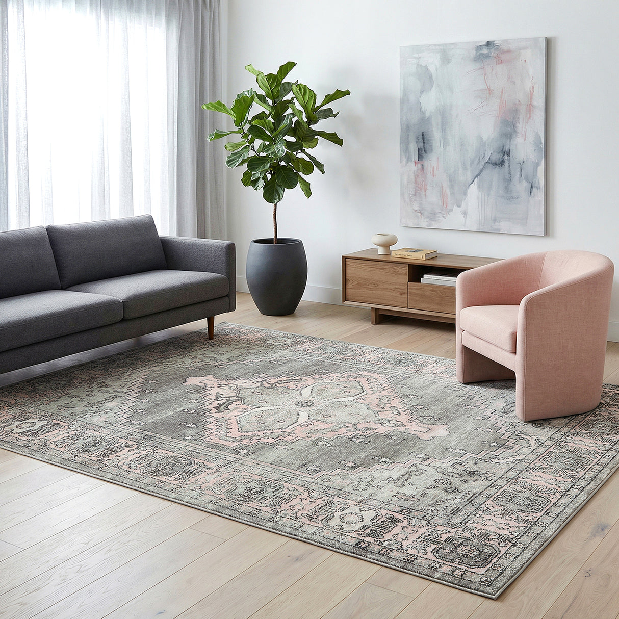 Avenue 703 Grey Rug
