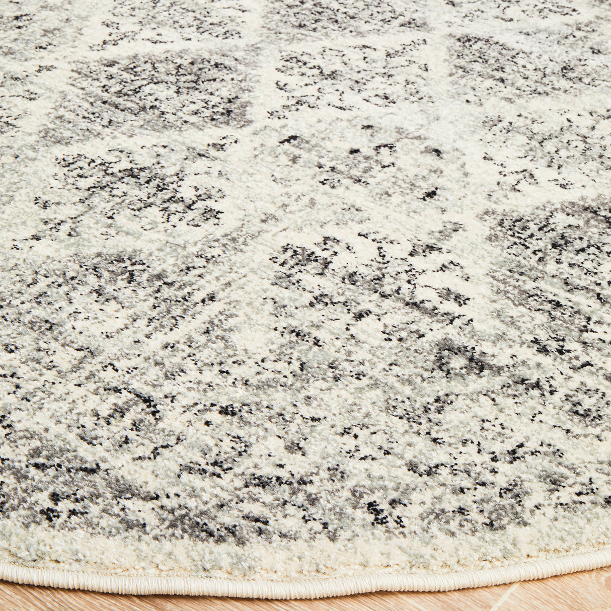 Century 999 Grey Round Rug