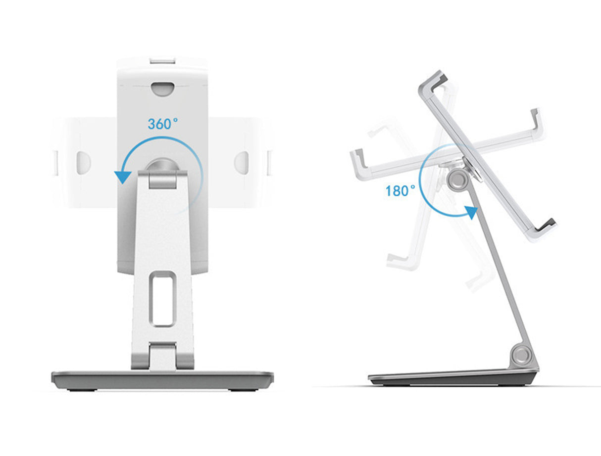 TODO Aluminium Foldable Tablet Stand Mount Holder Bracket iPhone iPad 4" - 14"