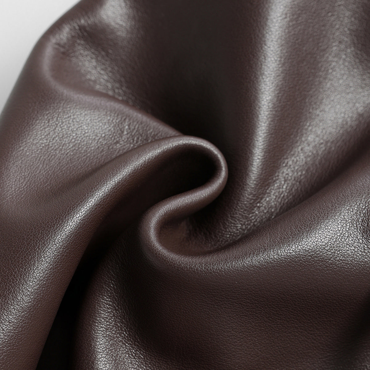 Slouchy Wave Leather Tote Bag – Large Draped Shoulder Bag
