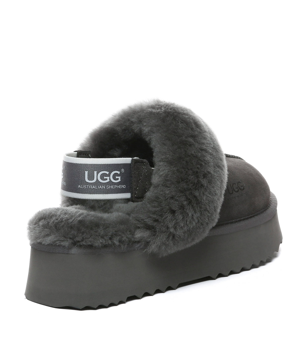 Australian Shepherd UGG Musa platform - Grey
