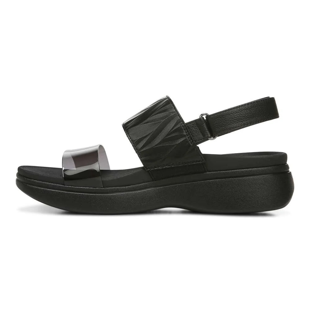 Vionic Karleen Platform Sandal - Black