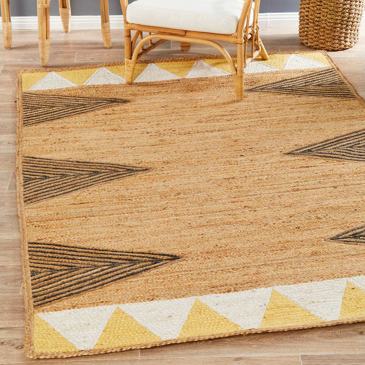 Parade 222 Yellow Rug