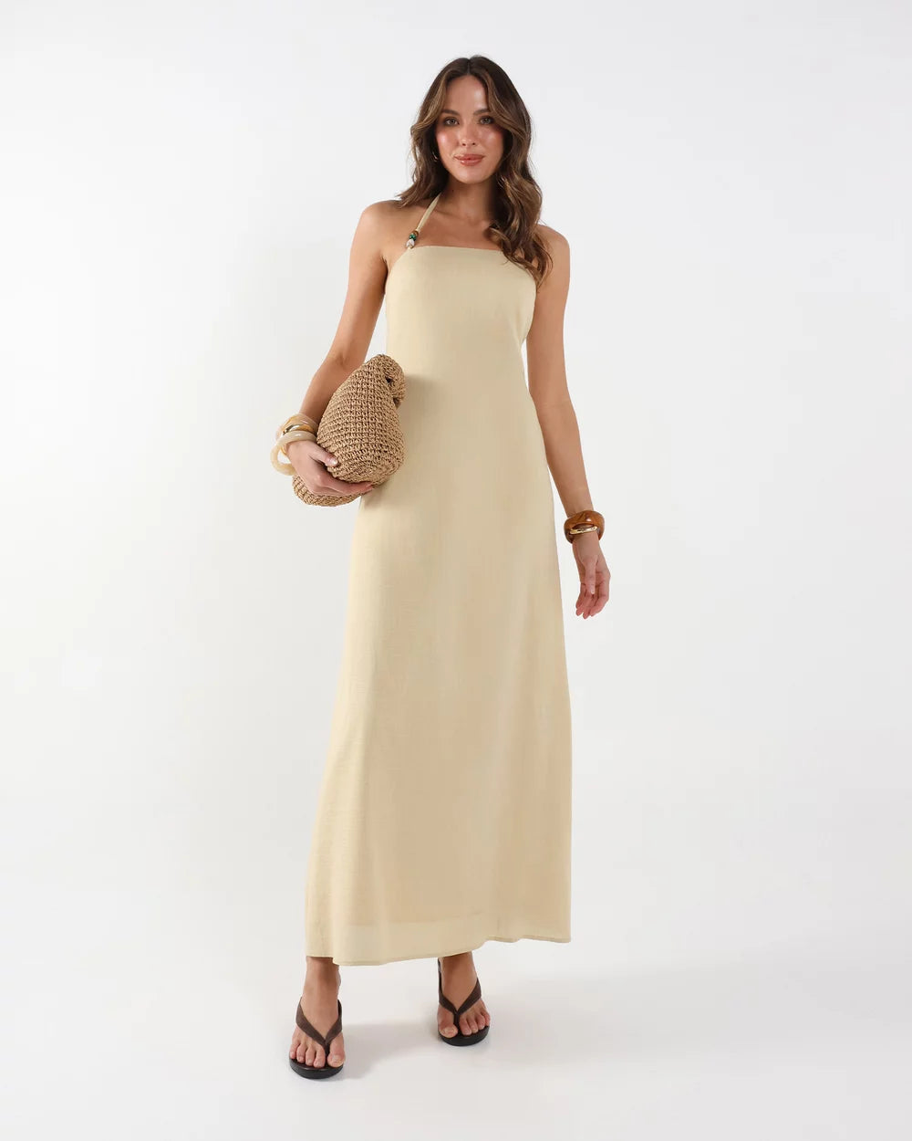 Lost In Lunar Mandy Maxi Dress - Butter