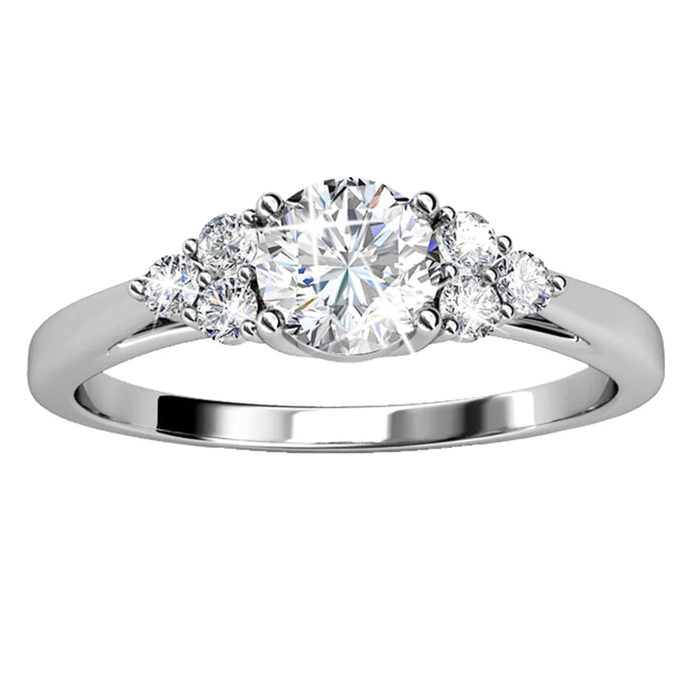 Krystal Couture Selena Ring Embellished with SWAROVSKI Crystals