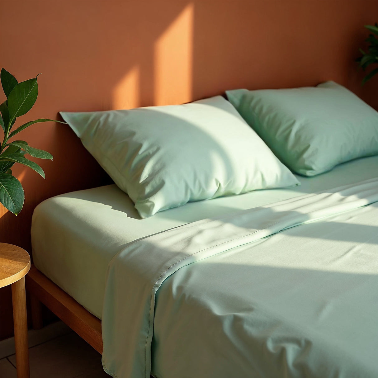 Royal Comfort Blended Bamboo Sheet Set Sage Green