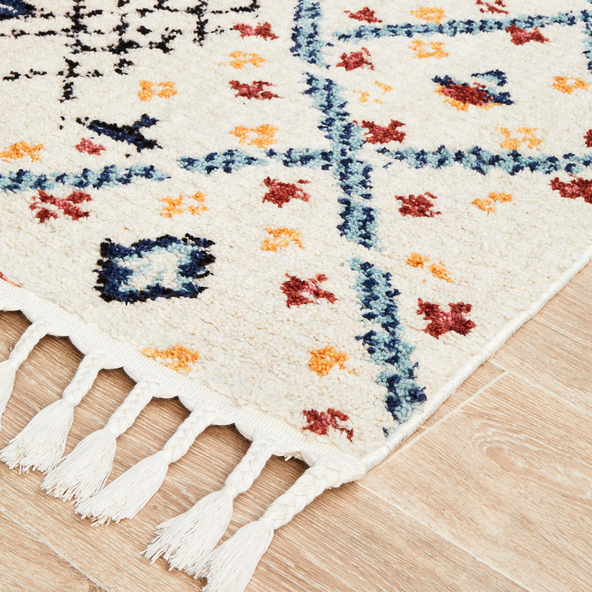 Marrakesh 111 White Rug