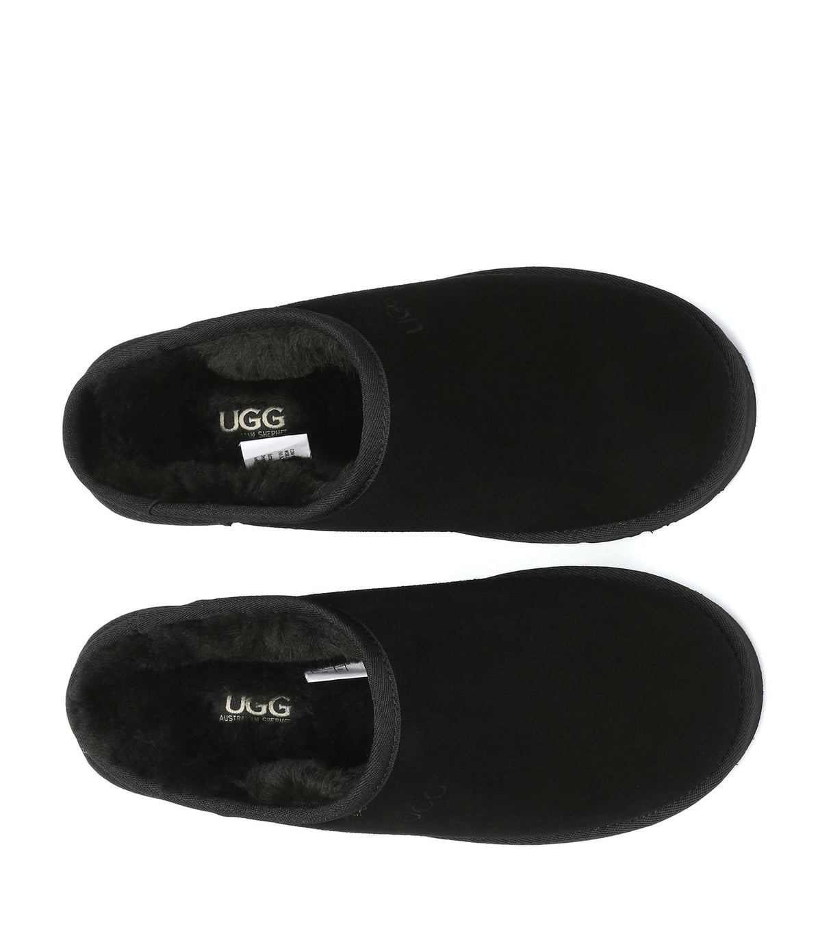 Australian Shepherd UGG Nano Classic Slipper - Black