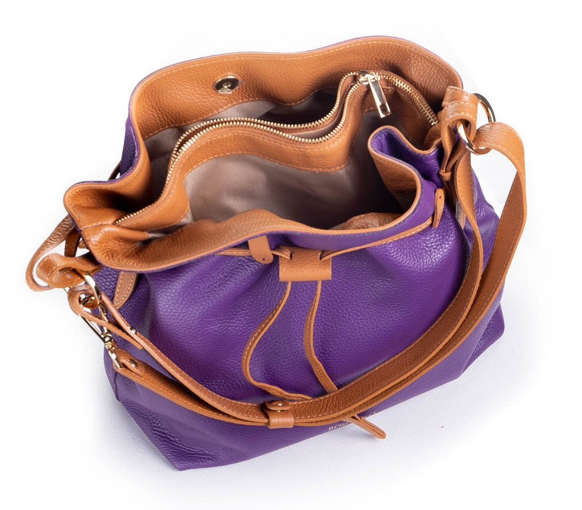 Bosccolo Drawstring Bag - Purple