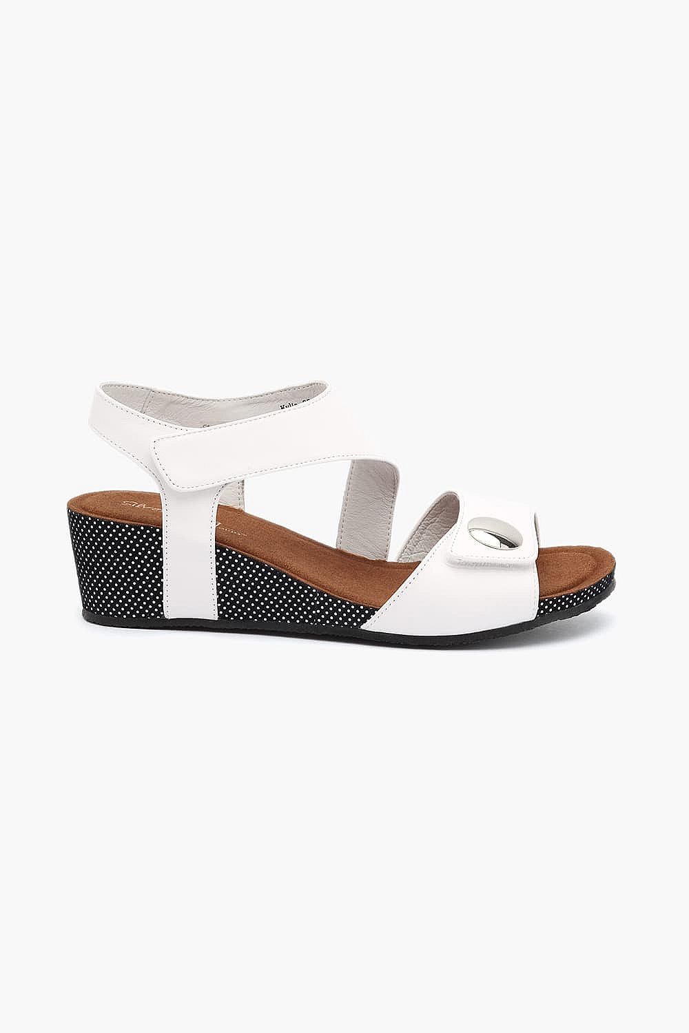 Silver Lining Kylie Polka White