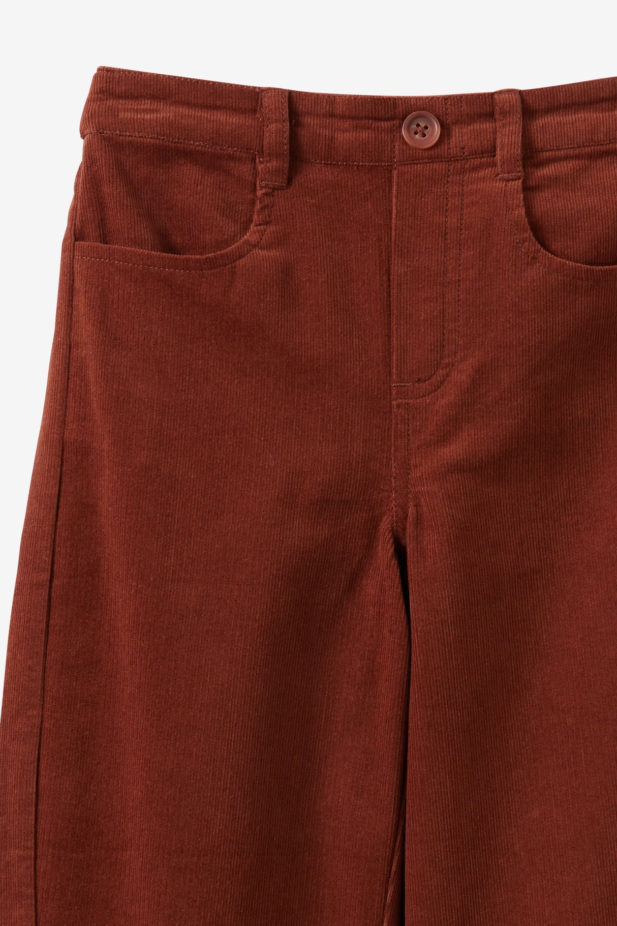 Cotton On Kids Girls Charlie Barrel Leg Pant - Chestnut