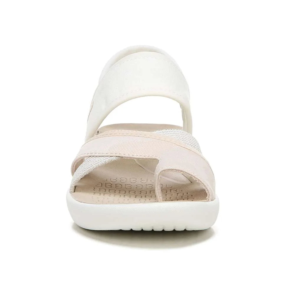 Bzees Call Me Sandal - White Fabric