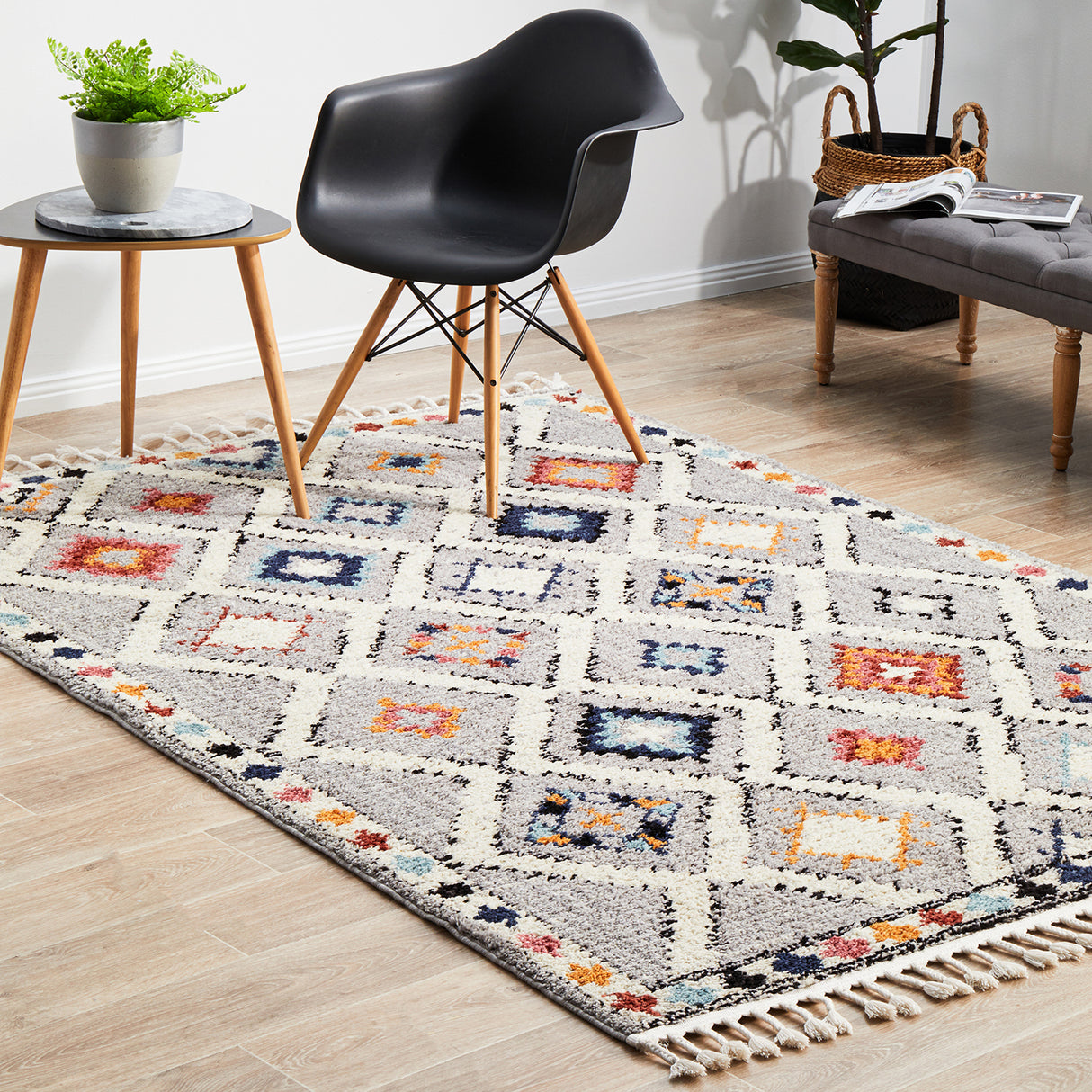 Marrakesh 555 Grey Rug