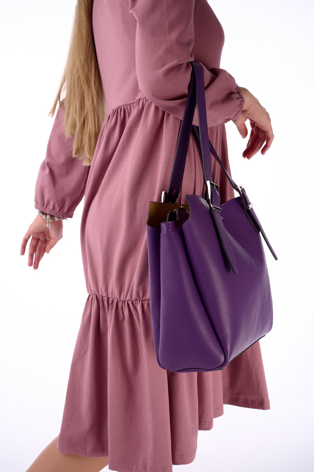 Bosccolo Shopper In Purple