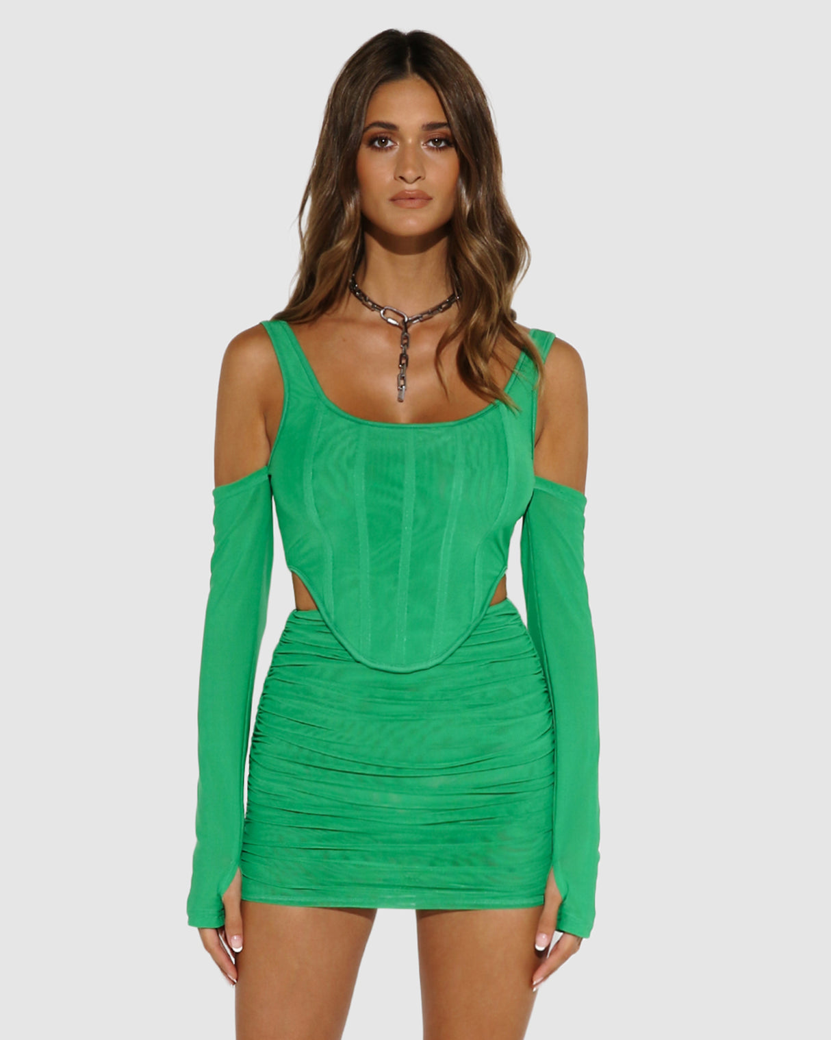 BY.DYLN Aria Dress - Green
