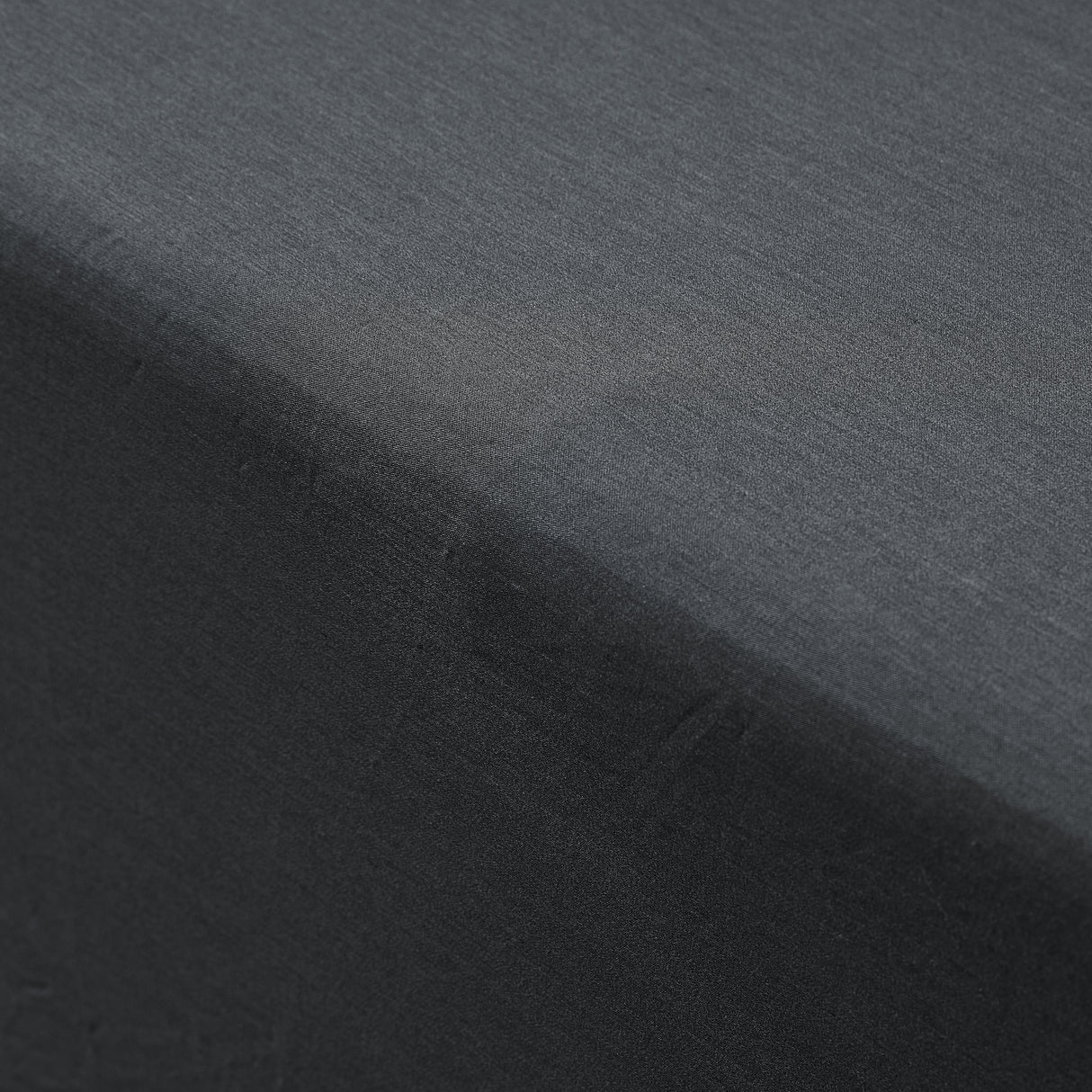Bamboo Cotton Mega Fitted Sheet 50cm Wall Charcoal
