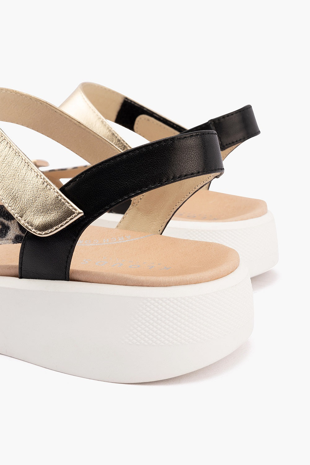 Klouds Ivory Metallic Leopard Combo